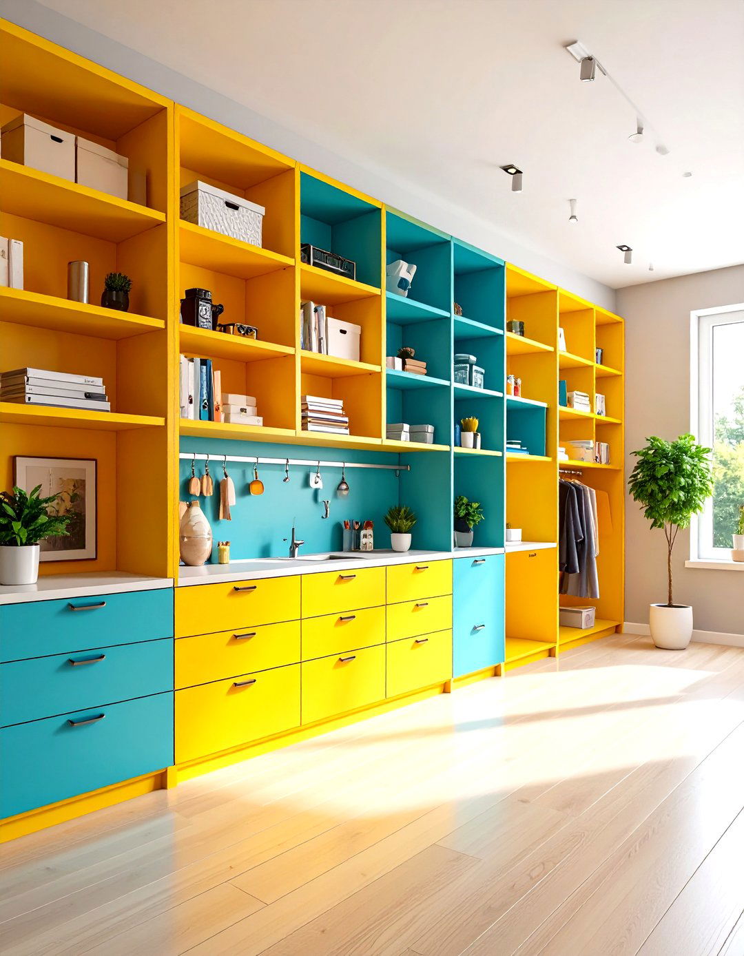 Custom Built In Lego Storage Solution - 20 Lego Storage Ideas