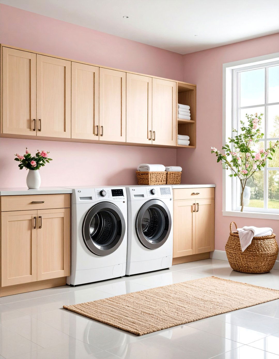Custom Built In Modern Laundry Room Cabinetry - 20 Modern Laundry Room Ideas
