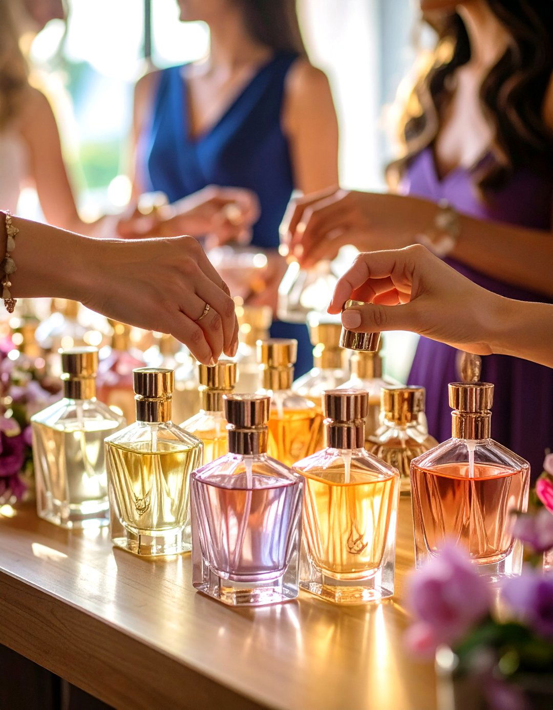 Custom Perfume or Cologne Bar - 20 Glamorous Wedding Ideas