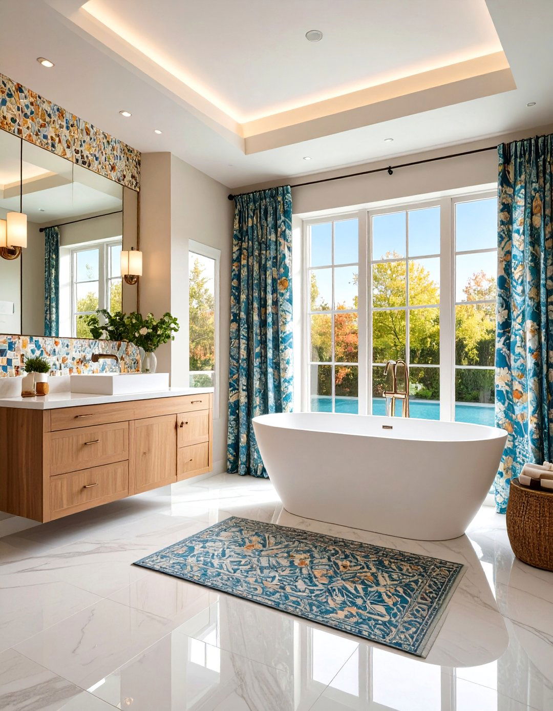Custom Sized Bathroom Curtain Solutions - 20 bathroom curtain ideas