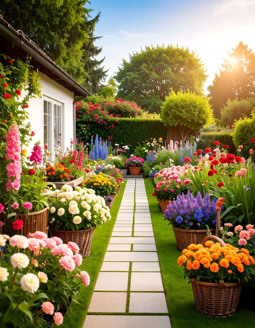 Cutting Garden Perennial Flower Bed - 20 Perennial Flower Bed Ideas