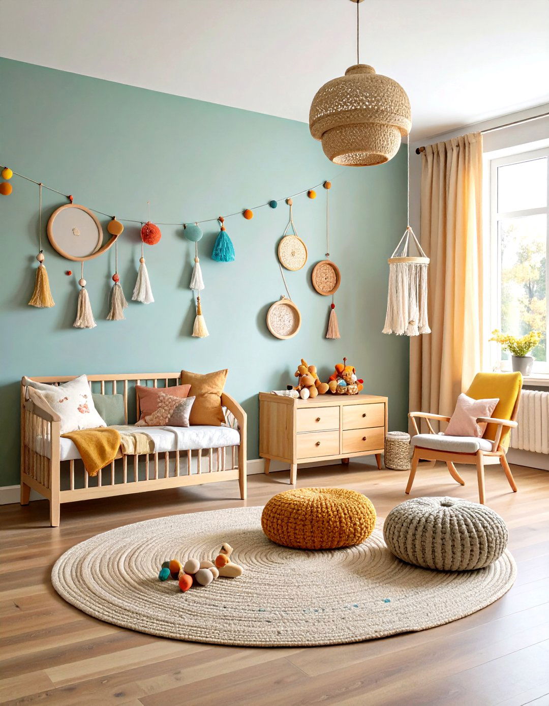 DIY Decor and Removable Decals - 20 Small Nursery Ideas