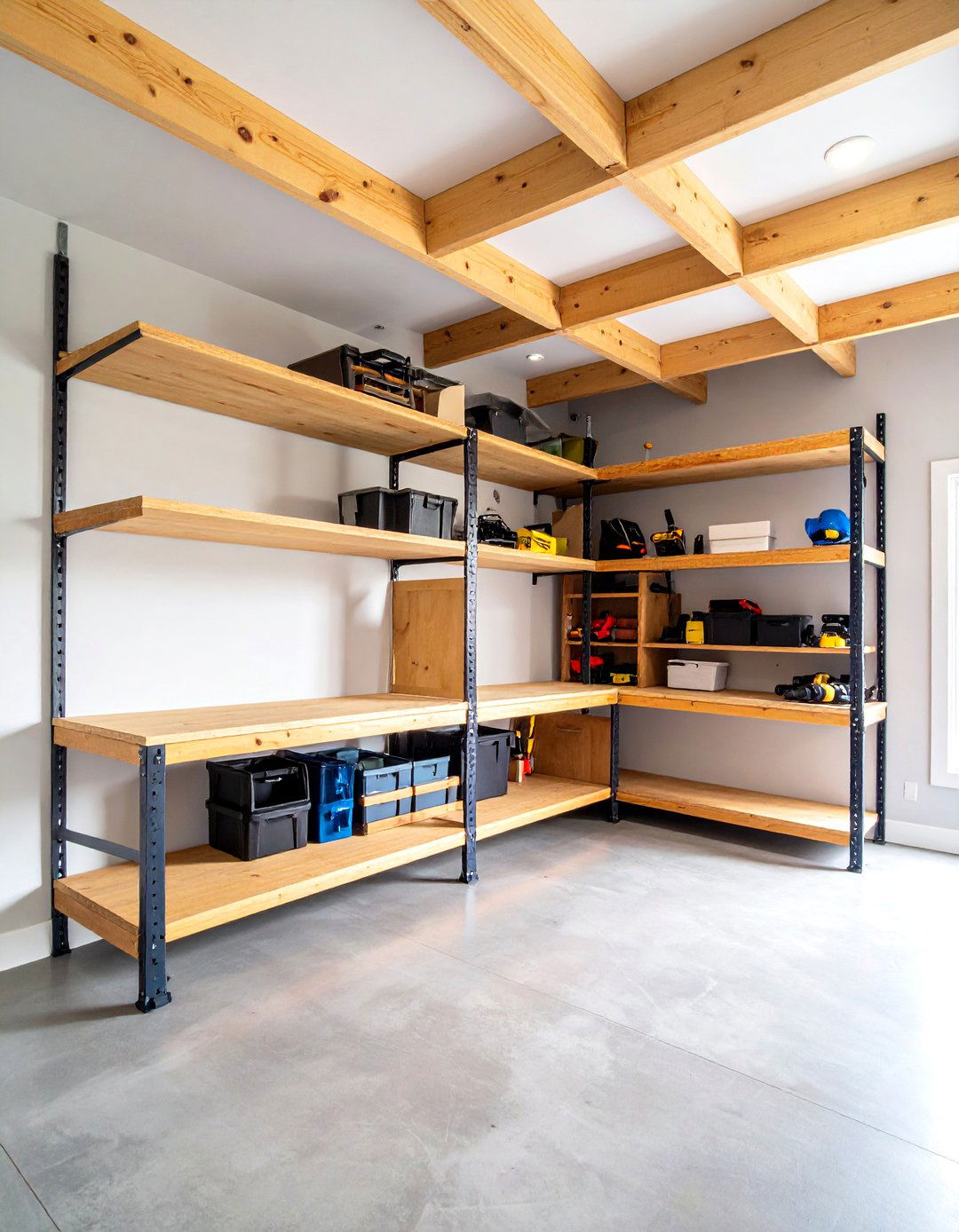 DIY Garage Shelving for Budget Friendly Customization - 20 Garage Shelving Ideas