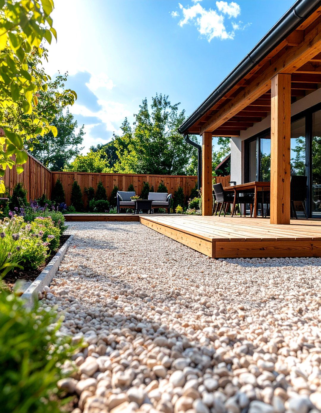 DIY Gravel Patio Backyard Makeover Ideas - 20 Cheap Backyard Makeover Ideas