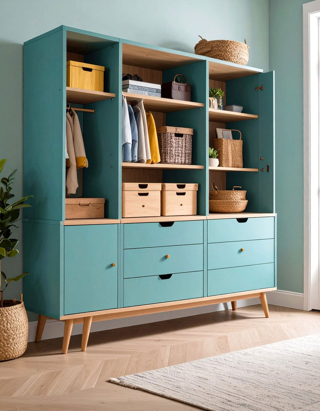 DIY IKEA IVAR Storage Hacks - 20 Scandinavian Entryway Ideas