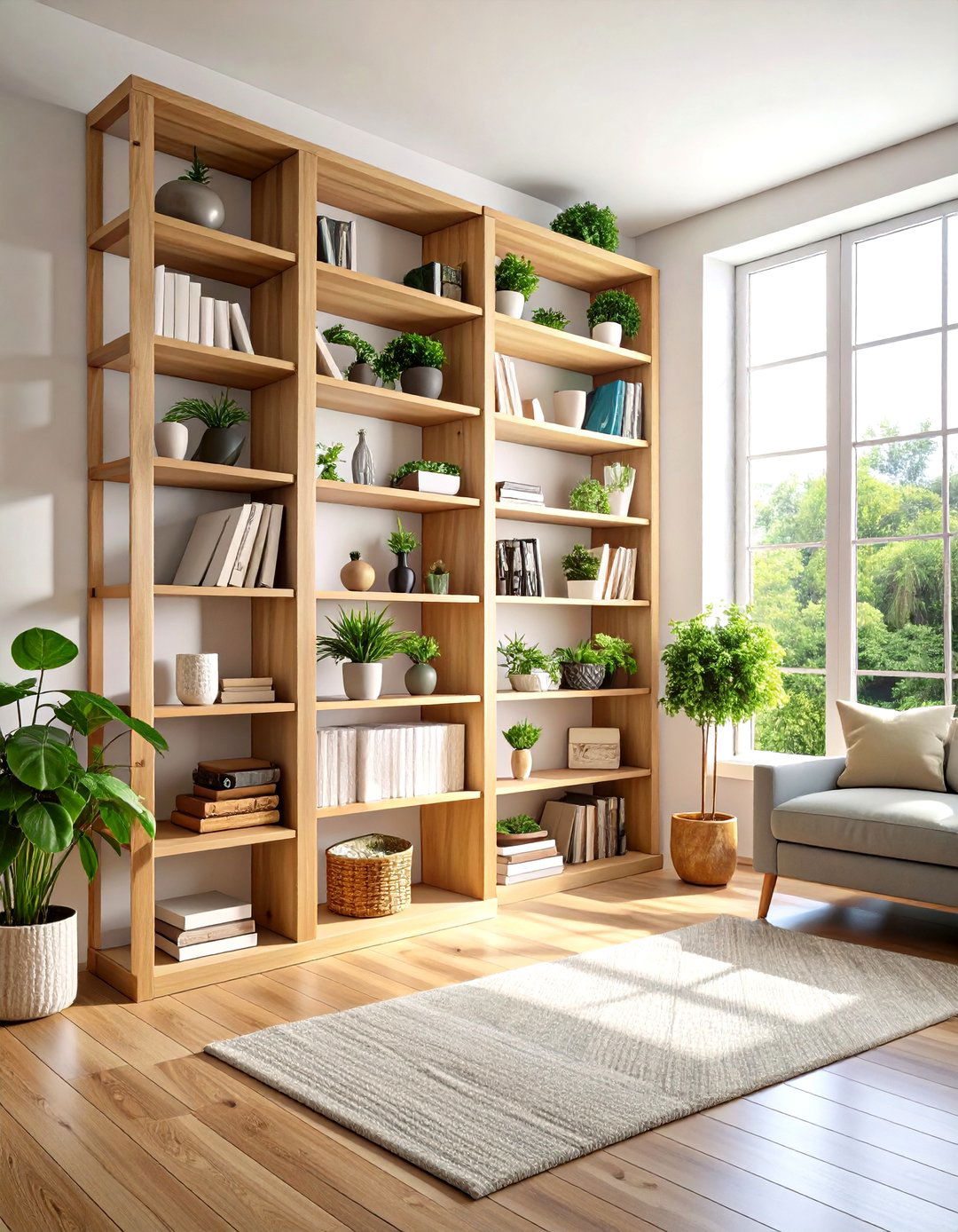 DIY L Shaped Corner Bookshelf Construction Projects - 20 Corner Bookshelf Ideas