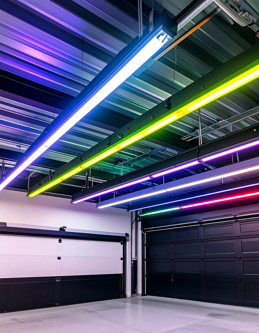 DIY PVC LED Light Bars Deliver Custom Coverage on a Budget - 20 Garage Lighting Ideas