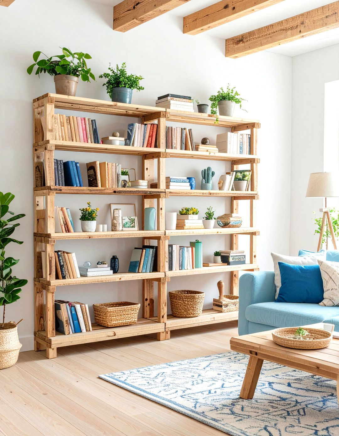 DIY Pallet Shelves - 20 Wall Storage Ideas