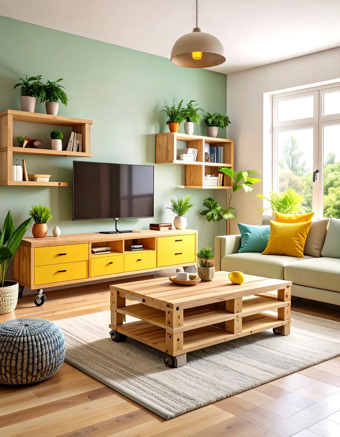 DIY Pallet TV Stand - 20 Tv Stand Ideas