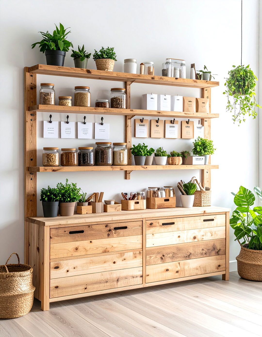 DIY Wooden Command Center Board - 20 Command Center Ideas