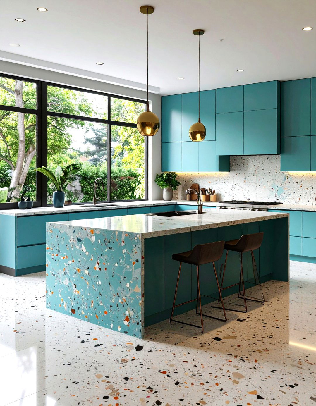 DIY vs Professional Installation - 20 Terrazzo Kitchen Countertops
