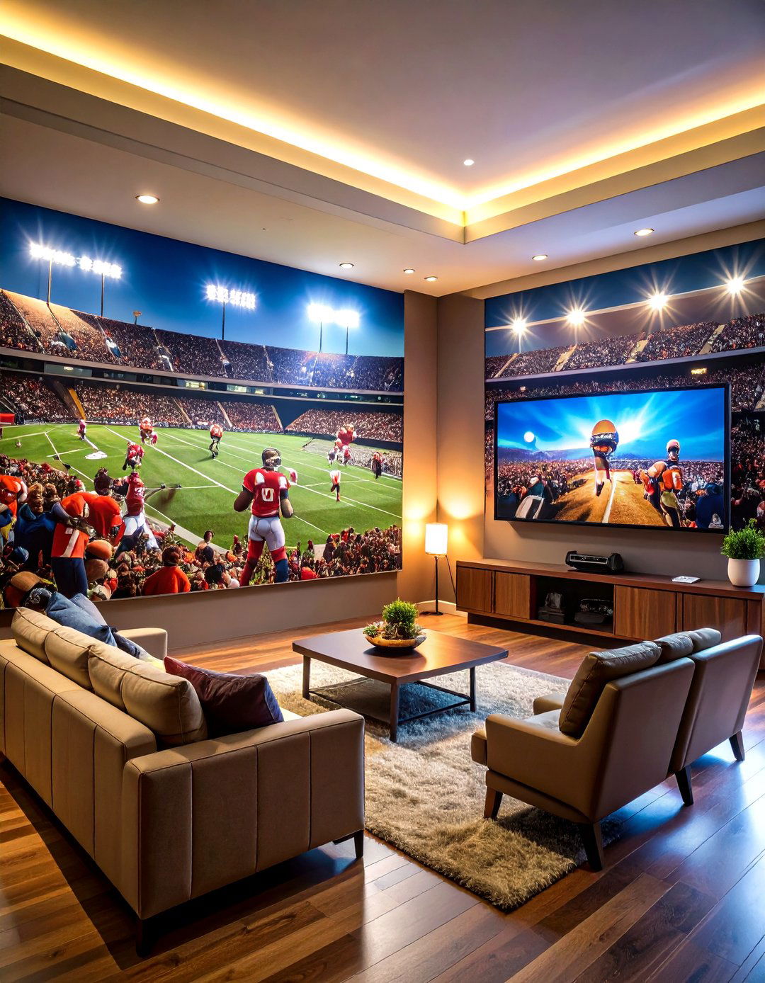 Dallas Cowboys Wall Mural or Fathead Decals - 20 Dallas Cowboys Man Cave Ideas