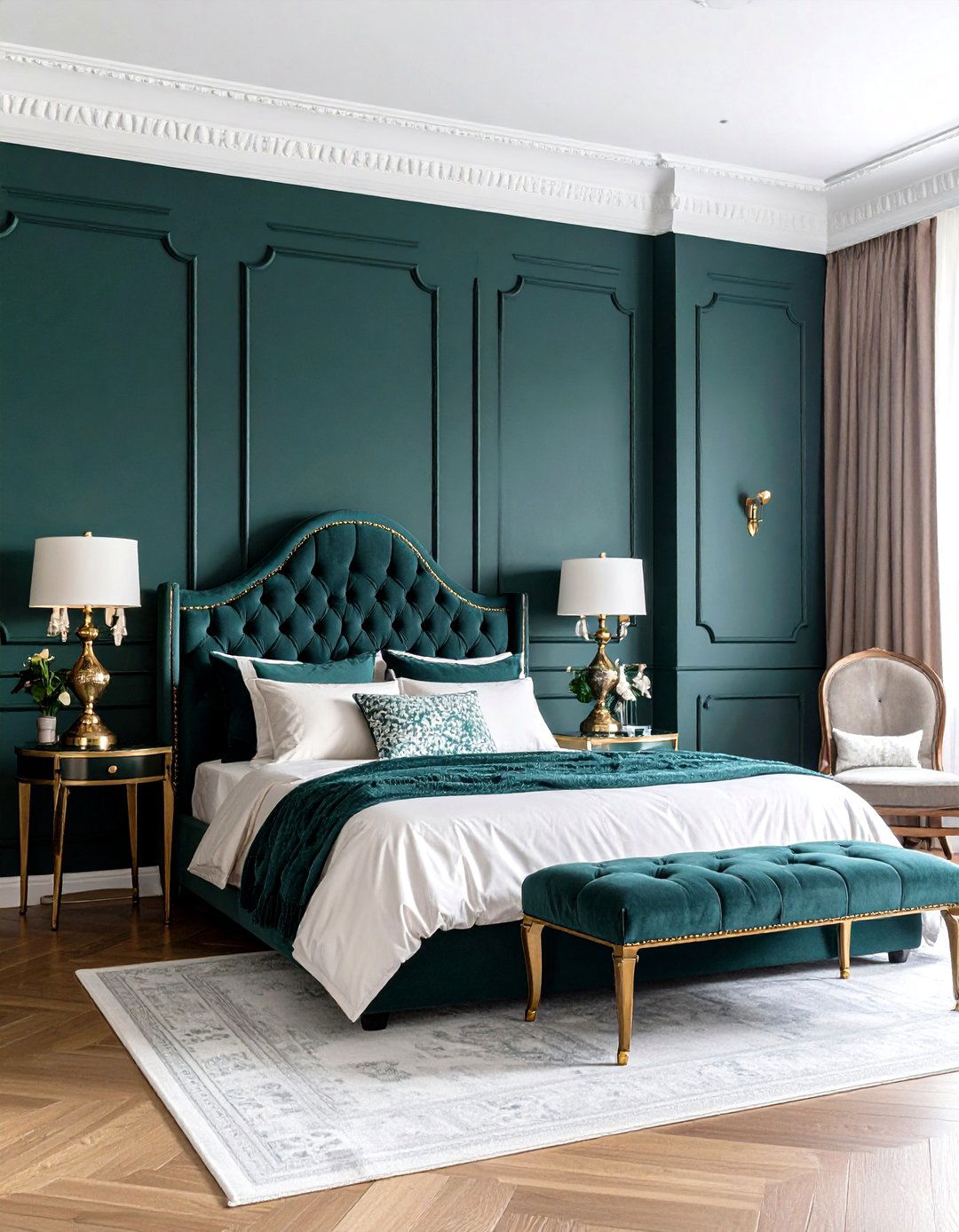Dark Academia Bedroom with Moody Color Palette - 20 dark academia bedroom ideas