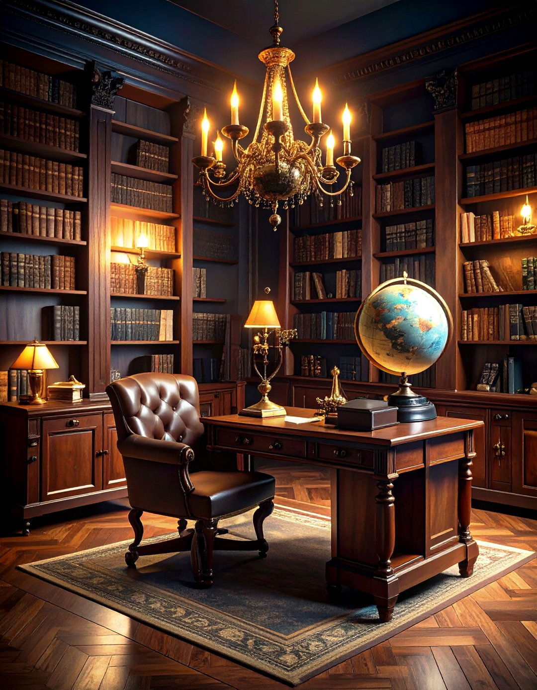 Dark Academia Bedroom with Personal Study Sanctuary - 20 dark academia bedroom ideas