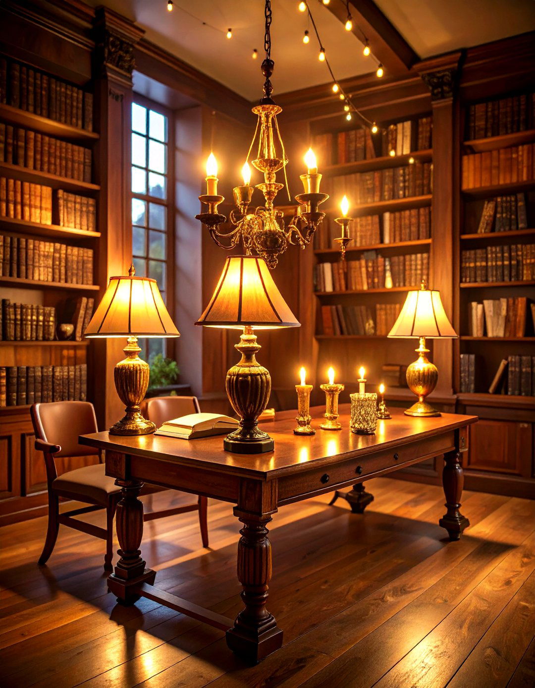 Dark Academia Interior Design Atmospheric Lighting Strategy - 20 Dark Academia Interior Design Ideas