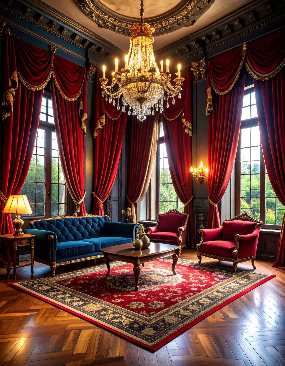 Dark Academia Interior Design Luxurious Textile Selection - 20 Dark Academia Interior Design Ideas