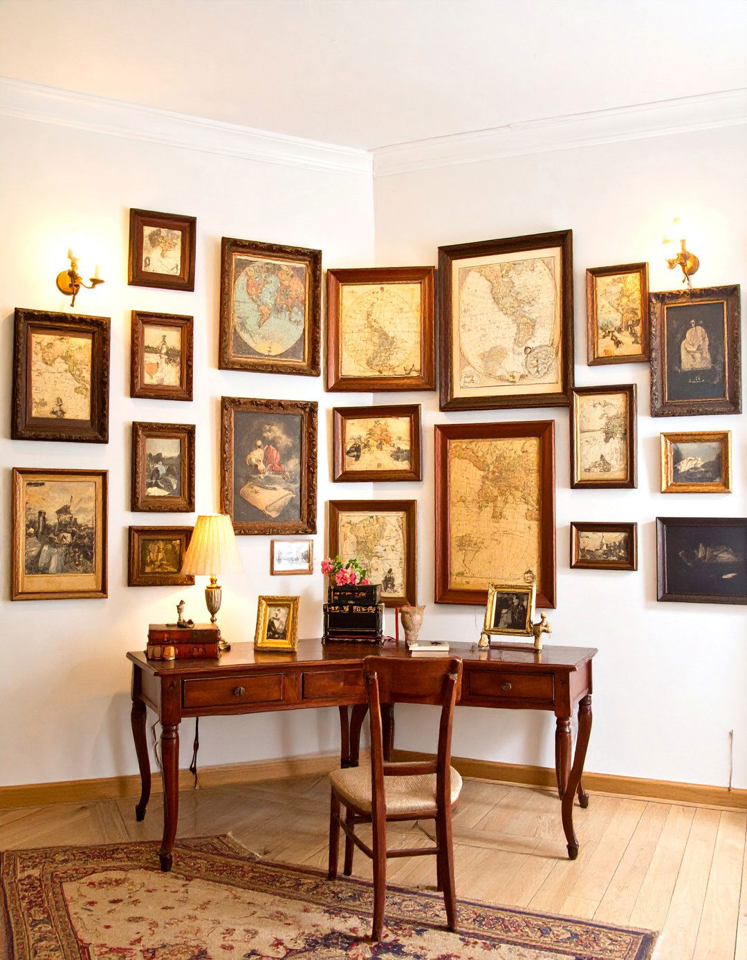 Dark Academia Interior Design Wall Art Curation - 20 Dark Academia Interior Design Ideas