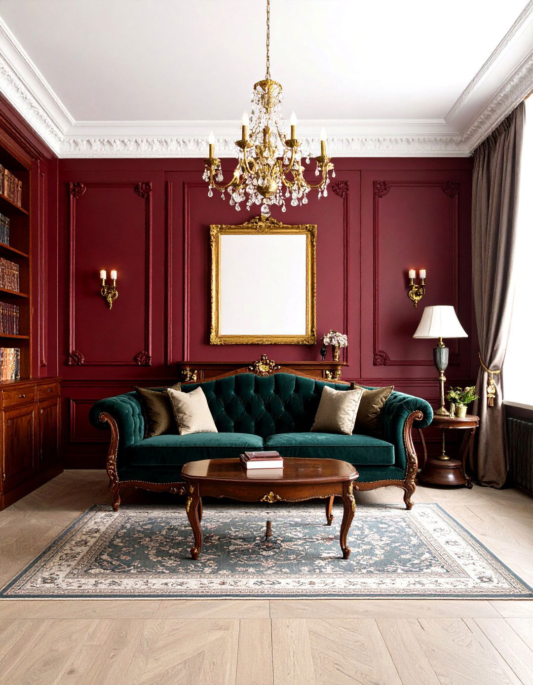 Dark Academia Maximalist Living Room Design - 20 Maximalist Living Room Design Ideas