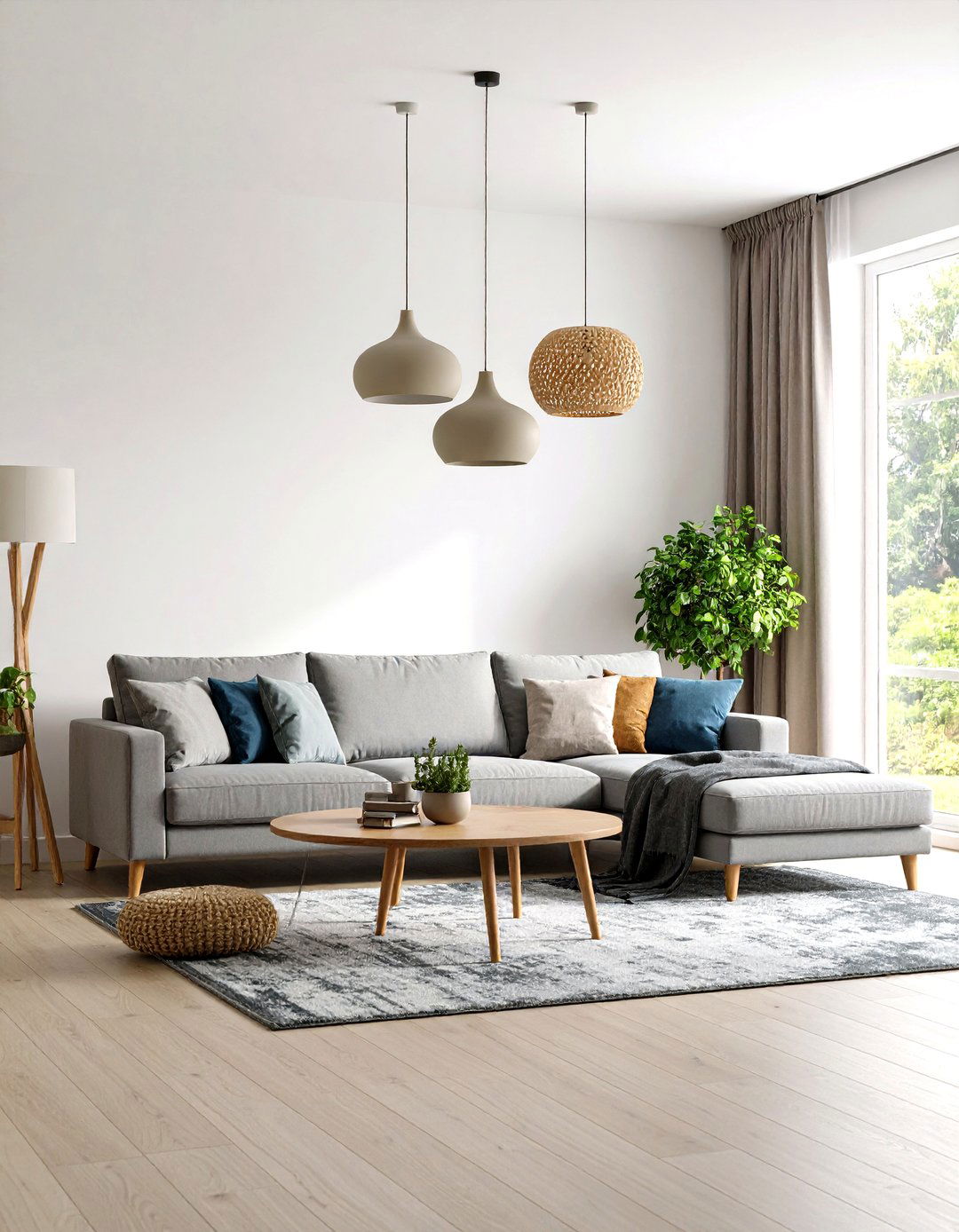 Dark Grey Couch Multi Functional Modern Layout - 20 dark grey couch living room ideas