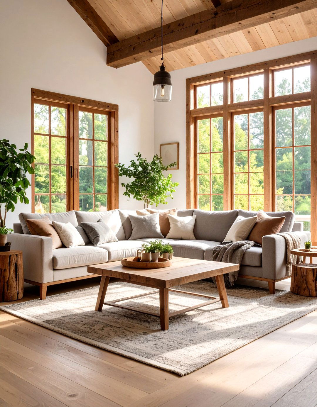 Dark Grey Couch Rustic Farmhouse Style - 20 dark grey couch living room ideas