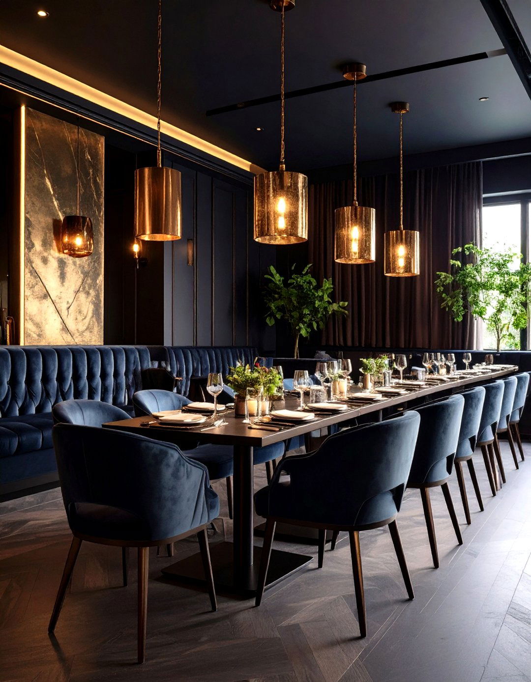 Dark Moody Restaurant Interior Design - 20 Restaurant Interior Design Ideas