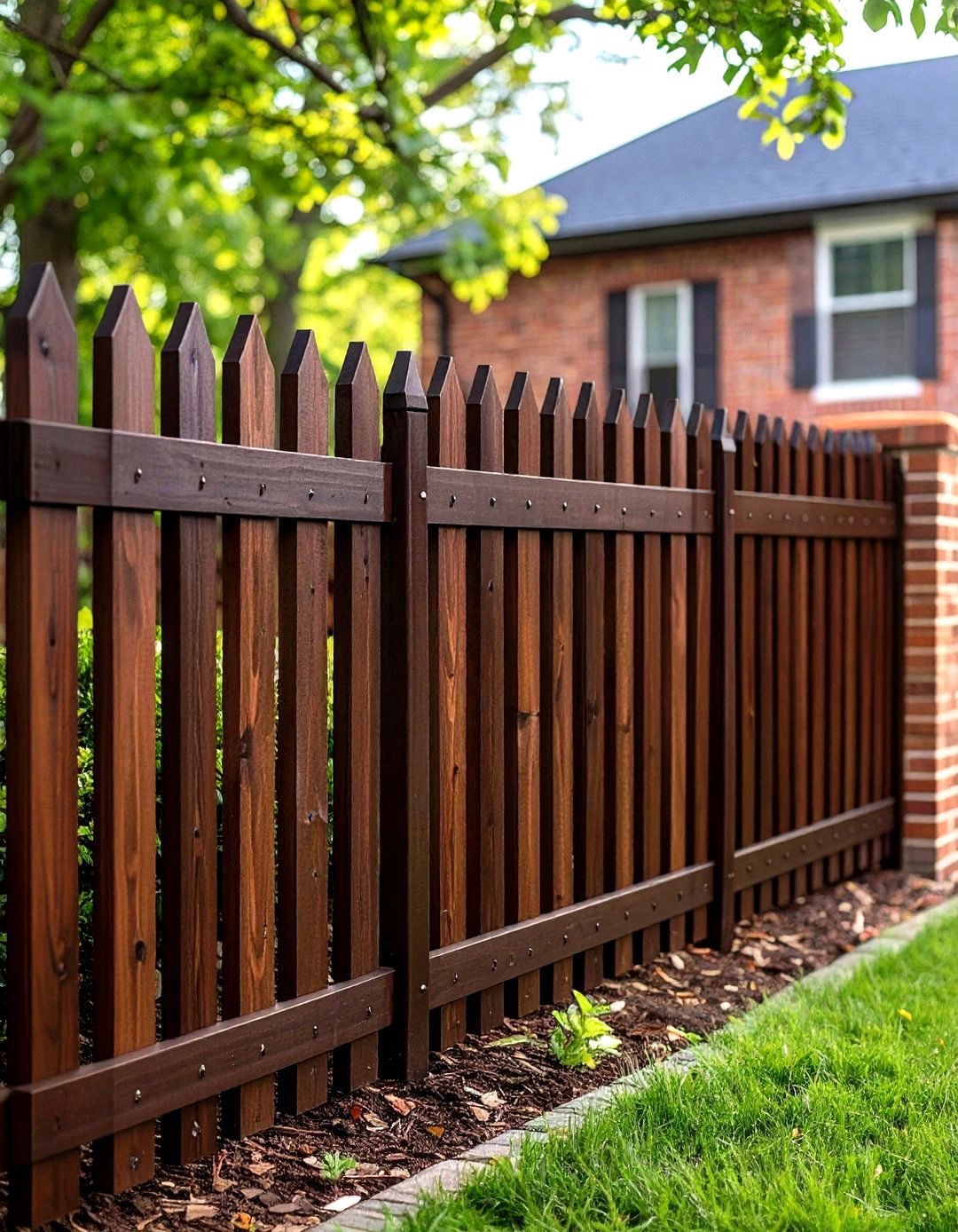 Dark Walnut Rich Fence Stain - 20 Fence Stain Colors