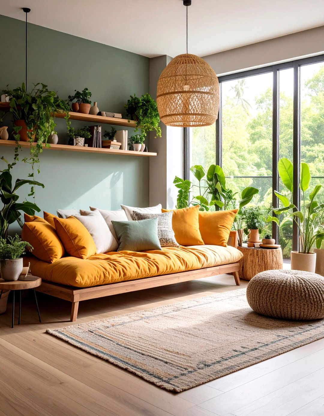 Daybed Multipurpose Living Room Nook - 20 Living Room Nook Ideas