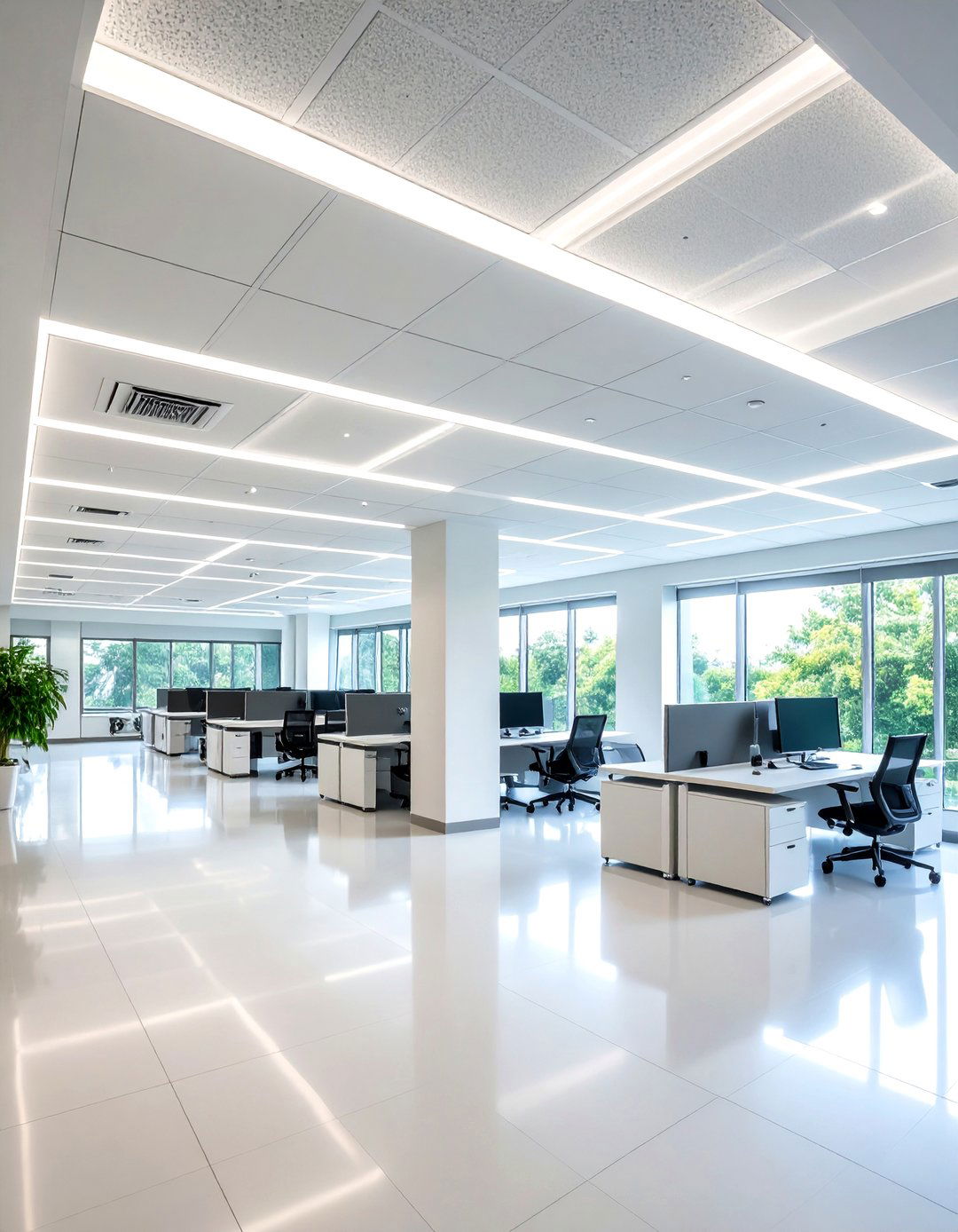 Daylight Harvesting Sensor Drop Ceiling Lighting - 20 Drop Ceiling Lighting Ideas