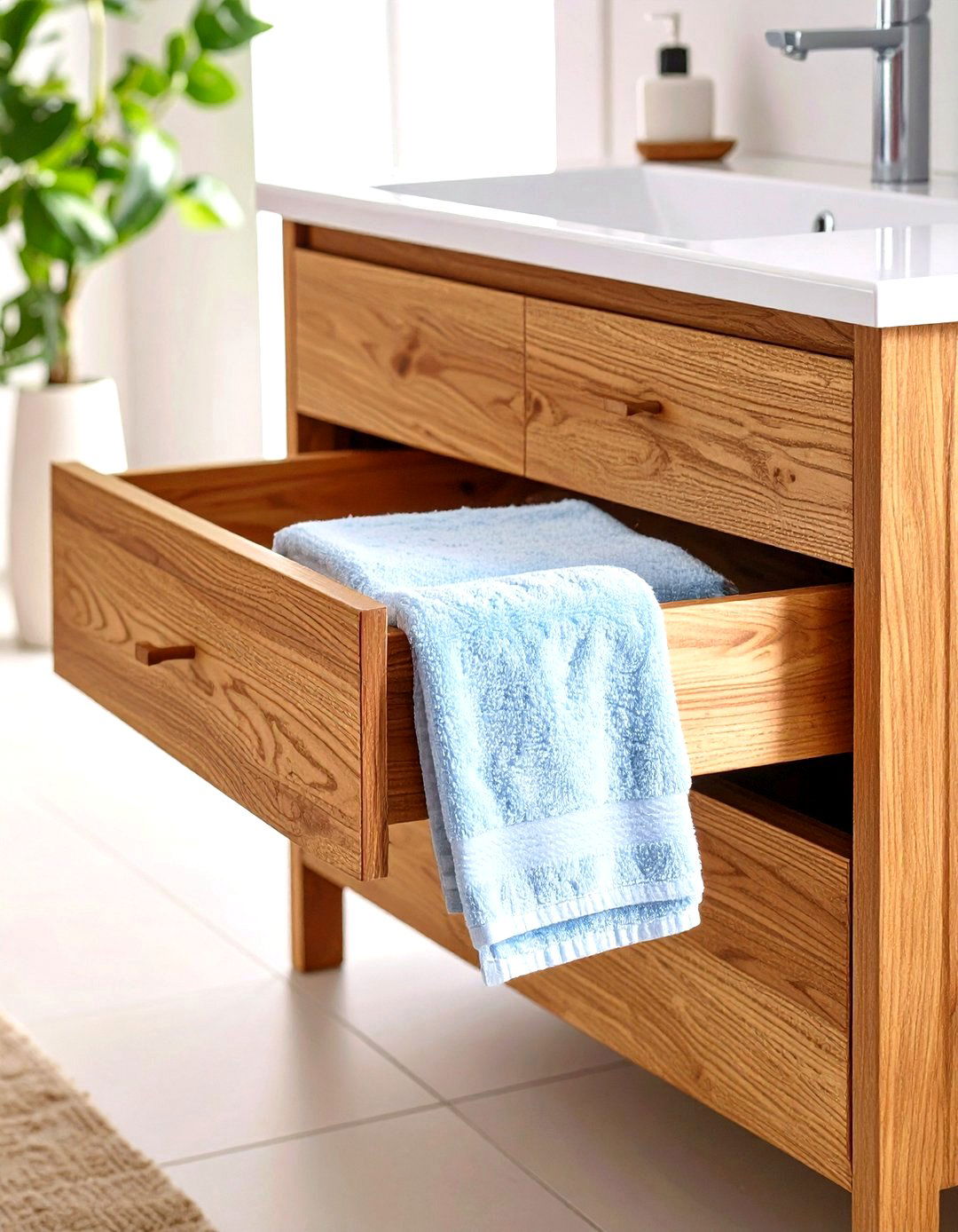 Declutter First Empty Every Bathroom Drawer - 20 Bathroom Drawer Organization Ideas