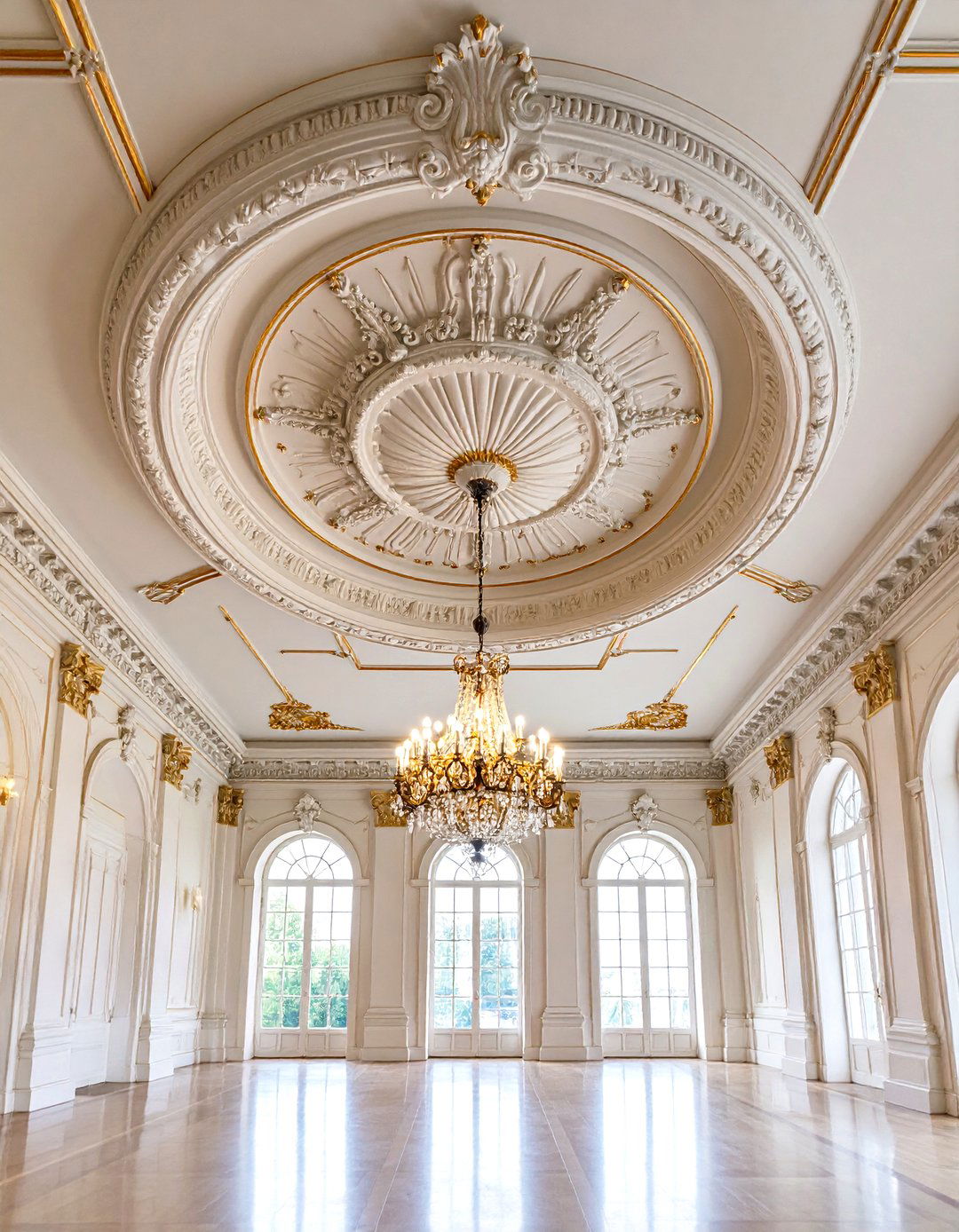 Decorative Ceiling Medallions and Cornices - 20 Victorian Interior Design Ideas