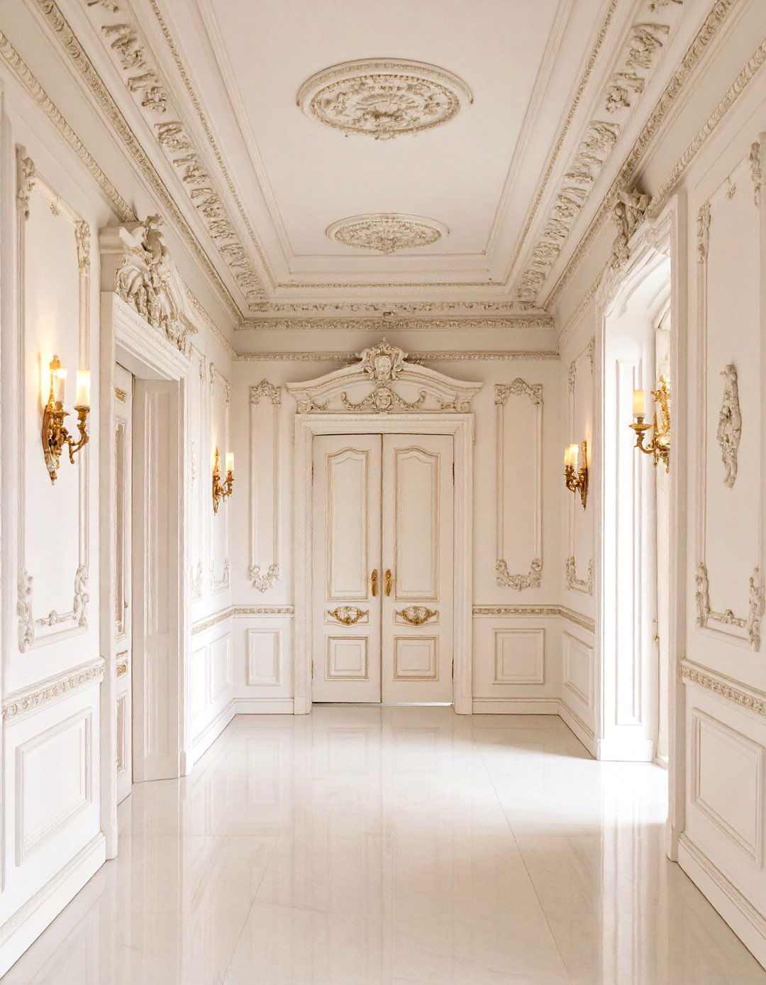 Decorative Cornices and Molding - 20 Victorian Hallway Ideas