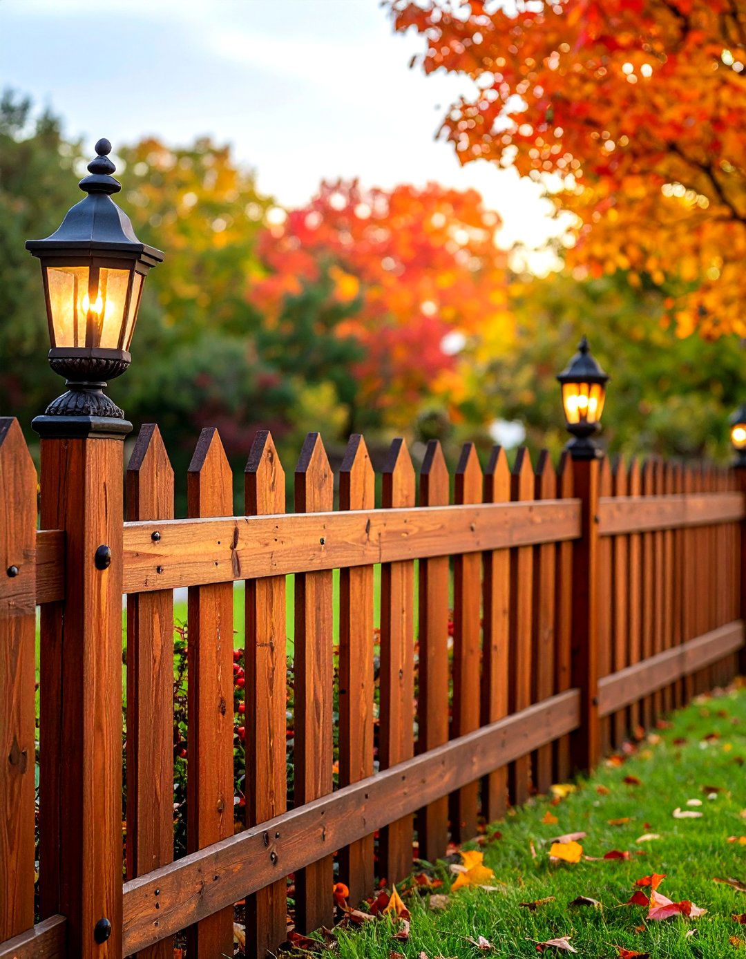 Decorative End Posts and Finials - 20 Split Rail Fence Ideas