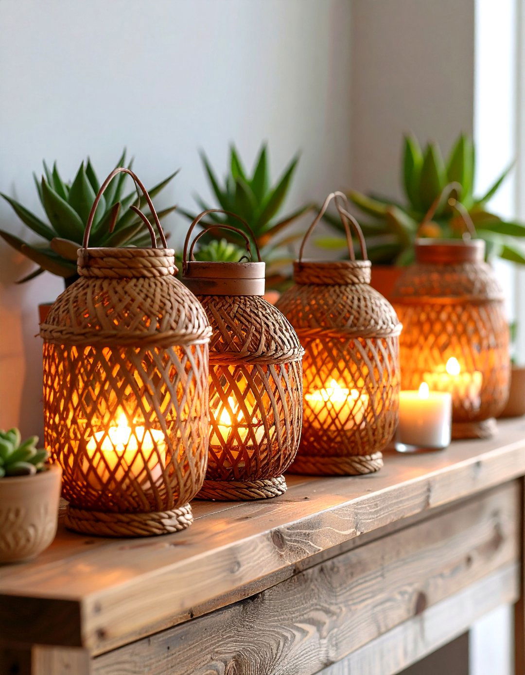 Decorative Lanterns - 20 Spring Decor Ideas