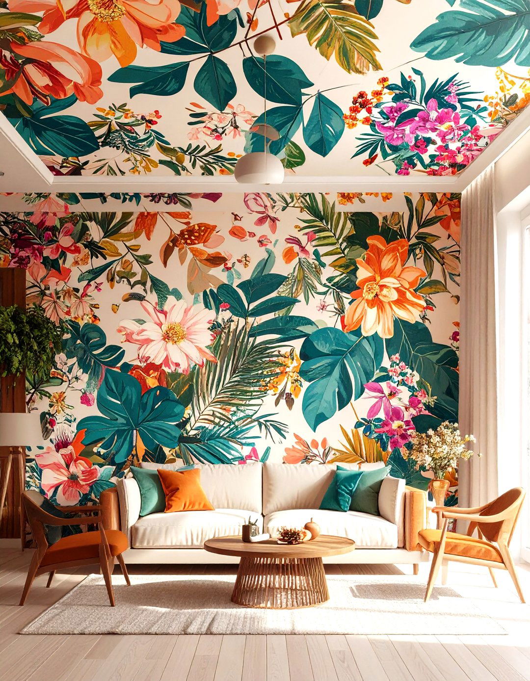 Decorative Wallpaper Accents - 20 Small Ensuite Design Ideas
