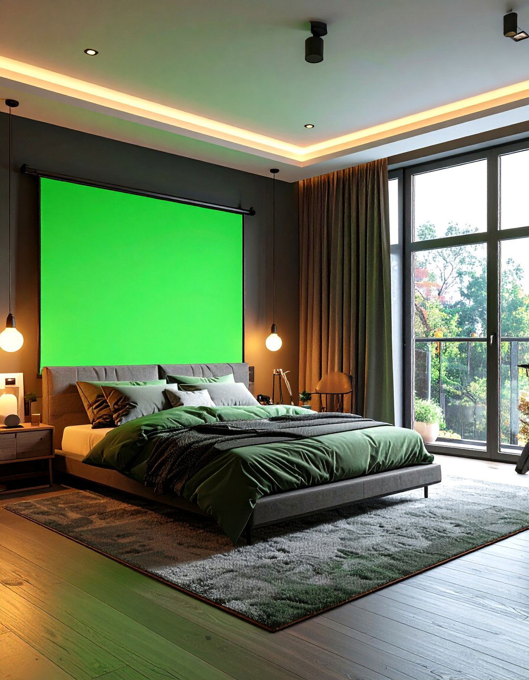 Dedicated Green Screen Nook - 20 Gaming Bedroom Ideas