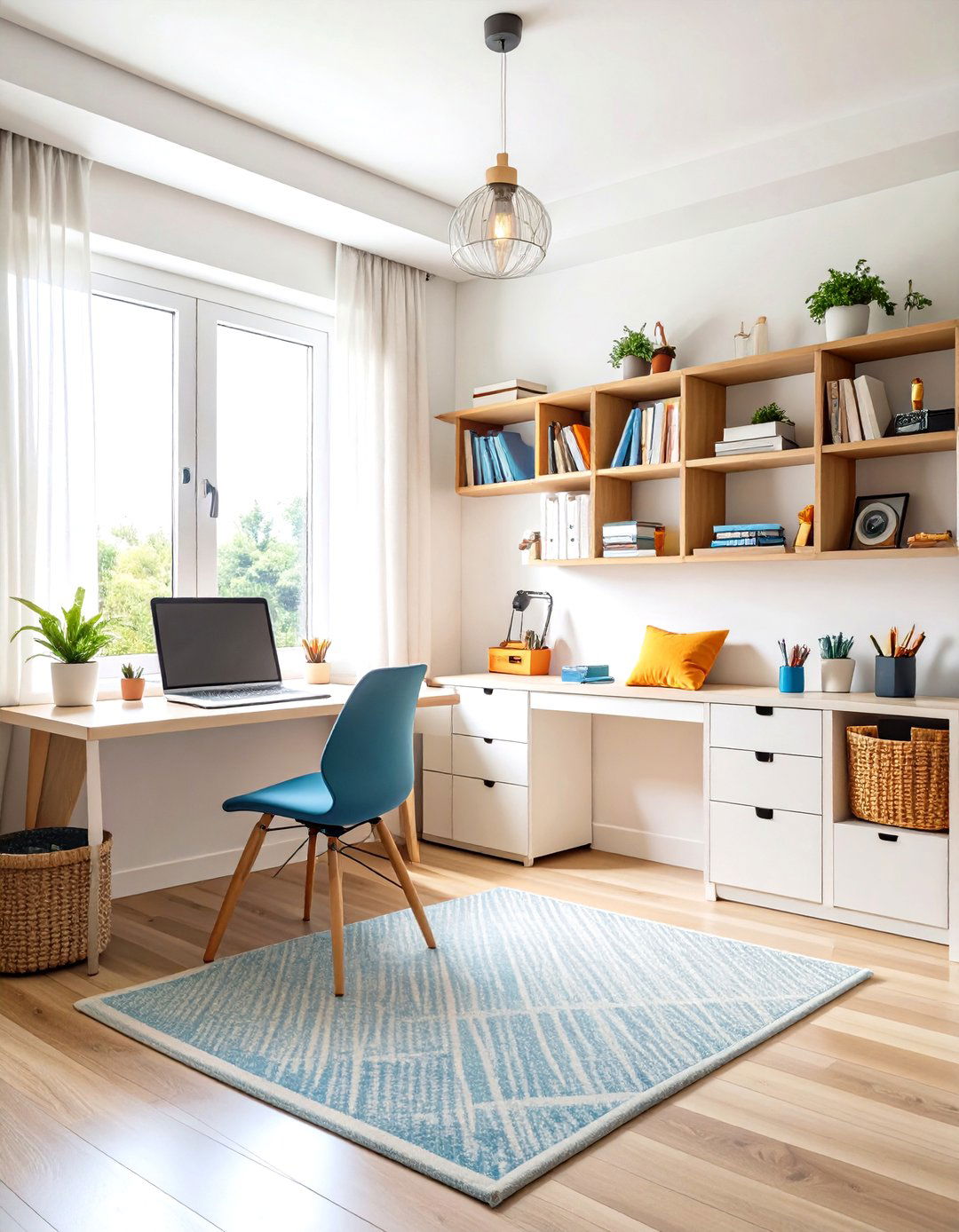 Dedicated Study Station - 20 Tween Bedroom Ideas