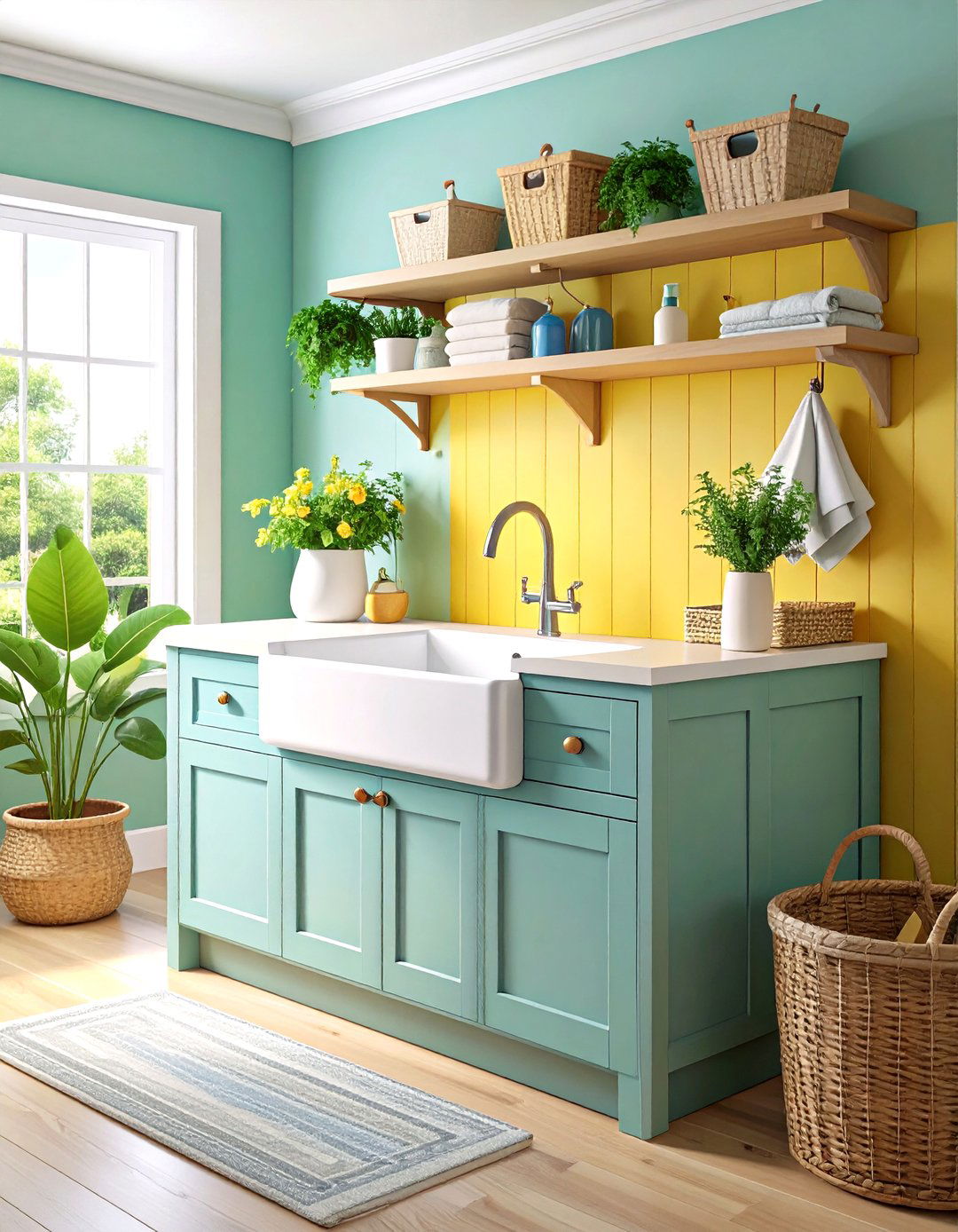 Deep Basin Soaking Laundry Room Sink - 20 Laundry Room Sink Ideas