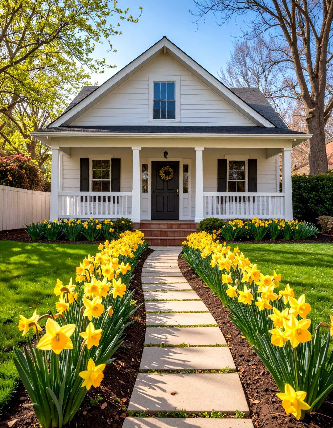 Deer Proof Daffodil Perimeter - 20 Daffodil Garden Ideas
