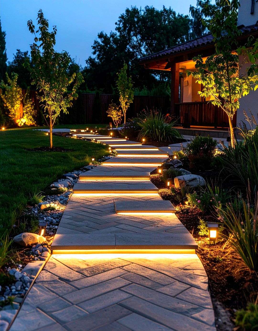 Defined Walkways Give Purposeful Curb Appeal Flow - 20 Curb Appeal Ideas