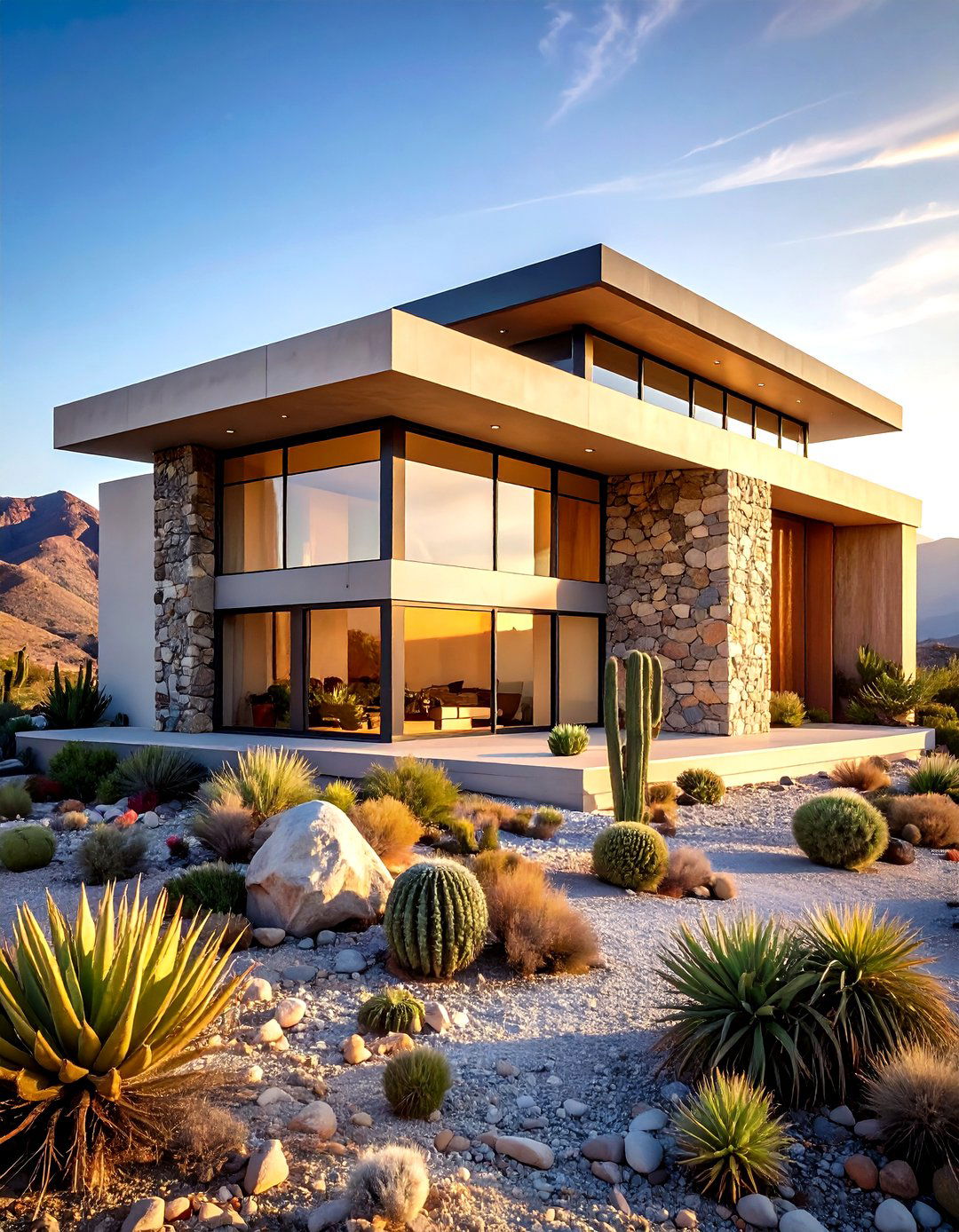 Desert Modern Mexican House Design - 20 Mexican Style House Design Ideas