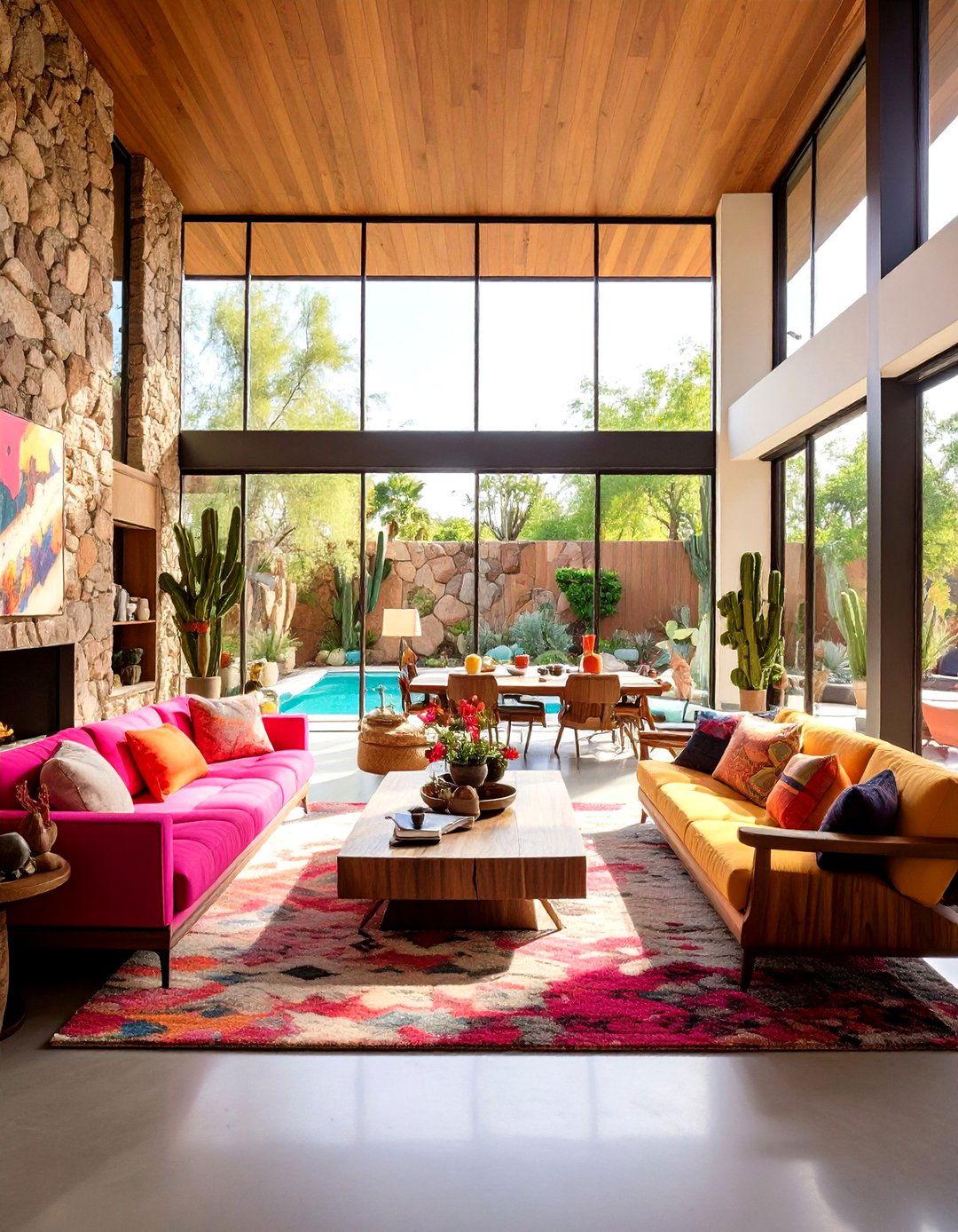 Desert Modern Southwest Living Room - 20 Southwest Living Room Ideas