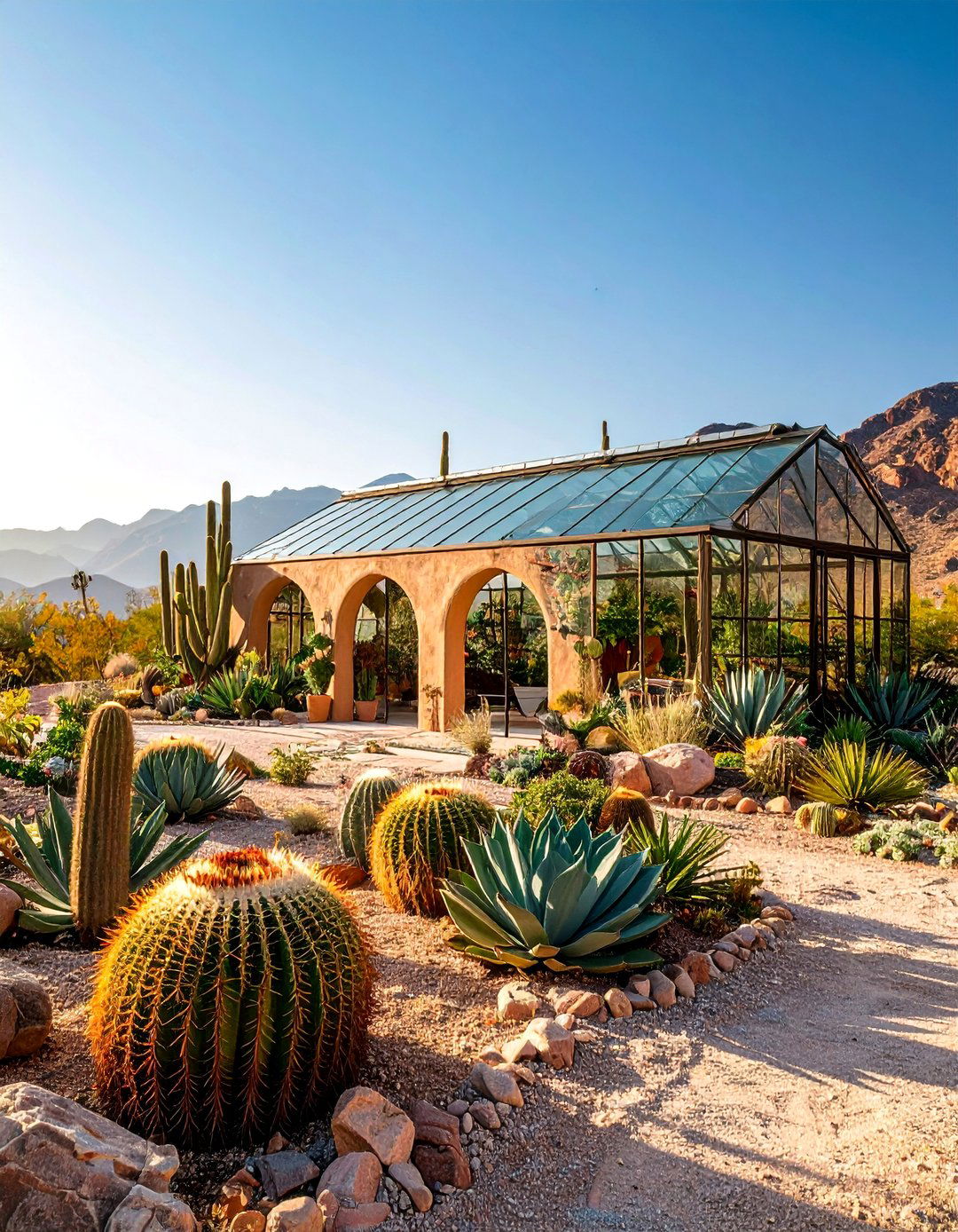 Desert Oasis Fantasy Greenhouse - 20 Fantasy Greenhouse Ideas