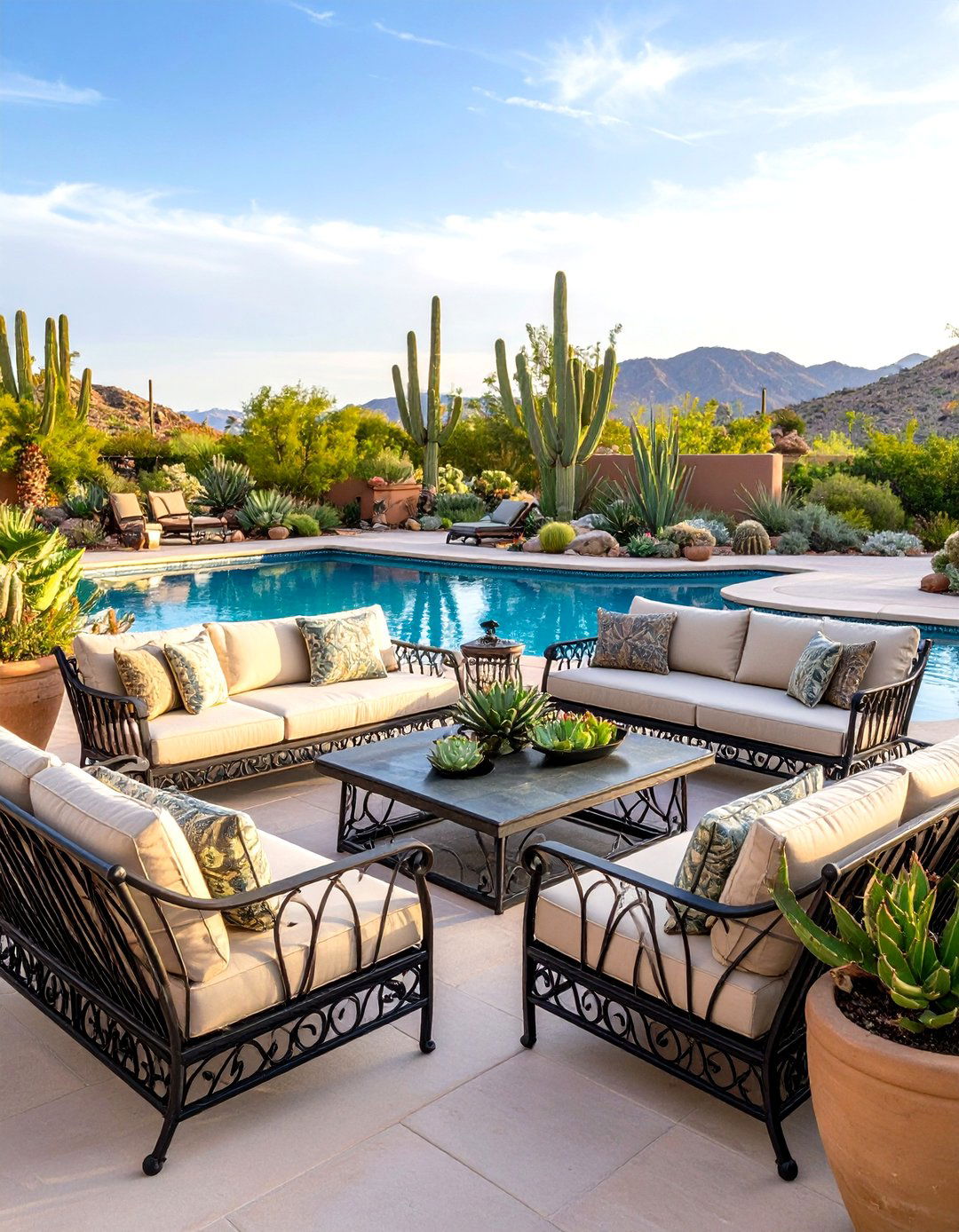 Desert Oasis Pool Furniture Collection - 20 Pool Furniture Ideas