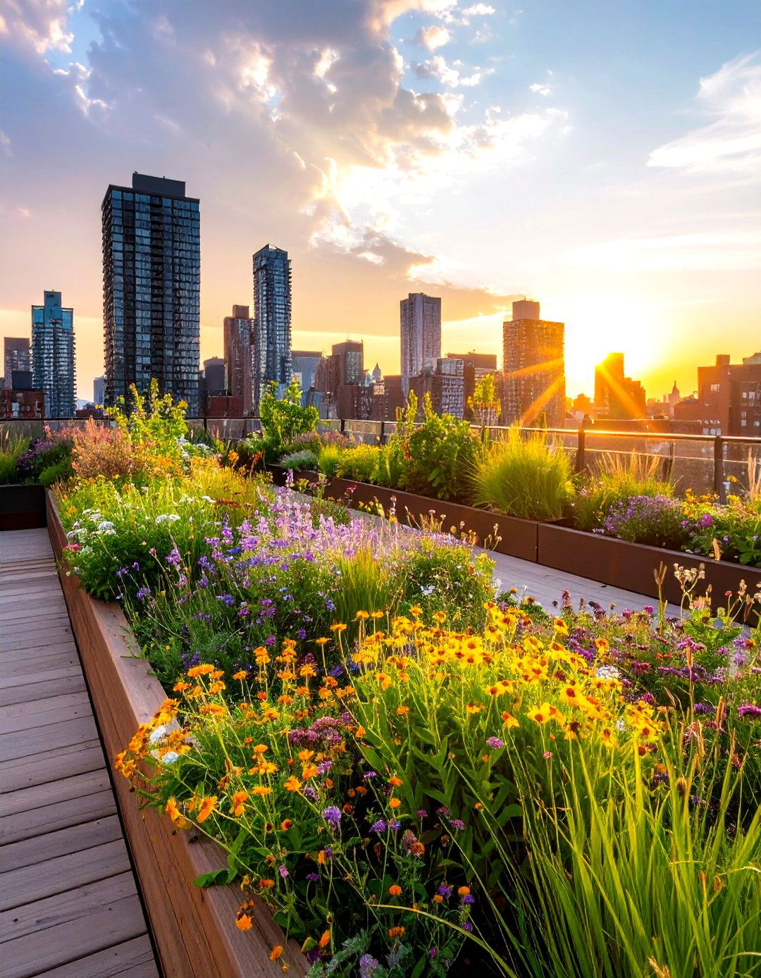 Designing a Wild Urban Rooftop Garden Oasis - 20 Rooftop Garden Ideas