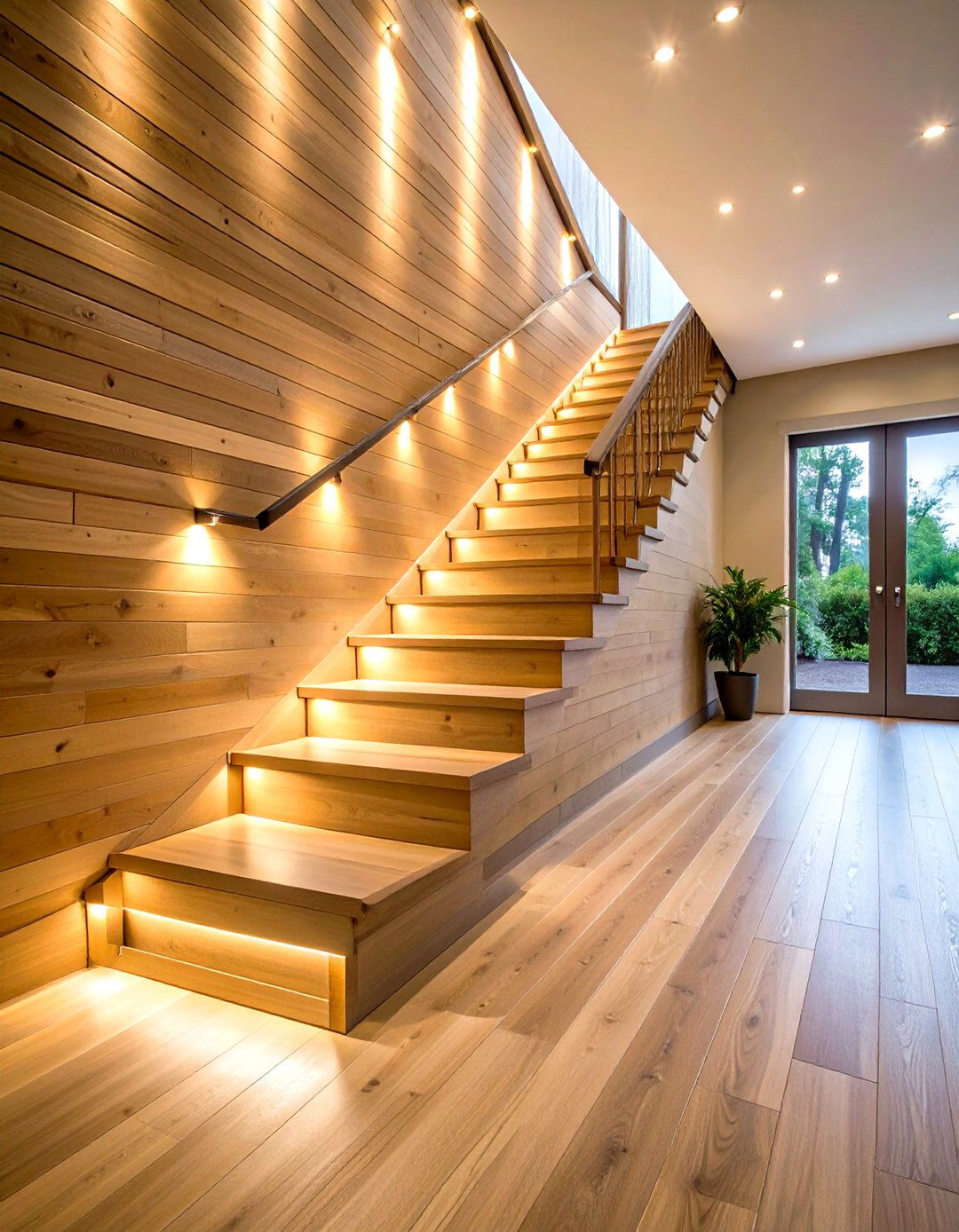Diagonal Shiplap for Dynamic Flow - 20 Shiplap Wall Ideas