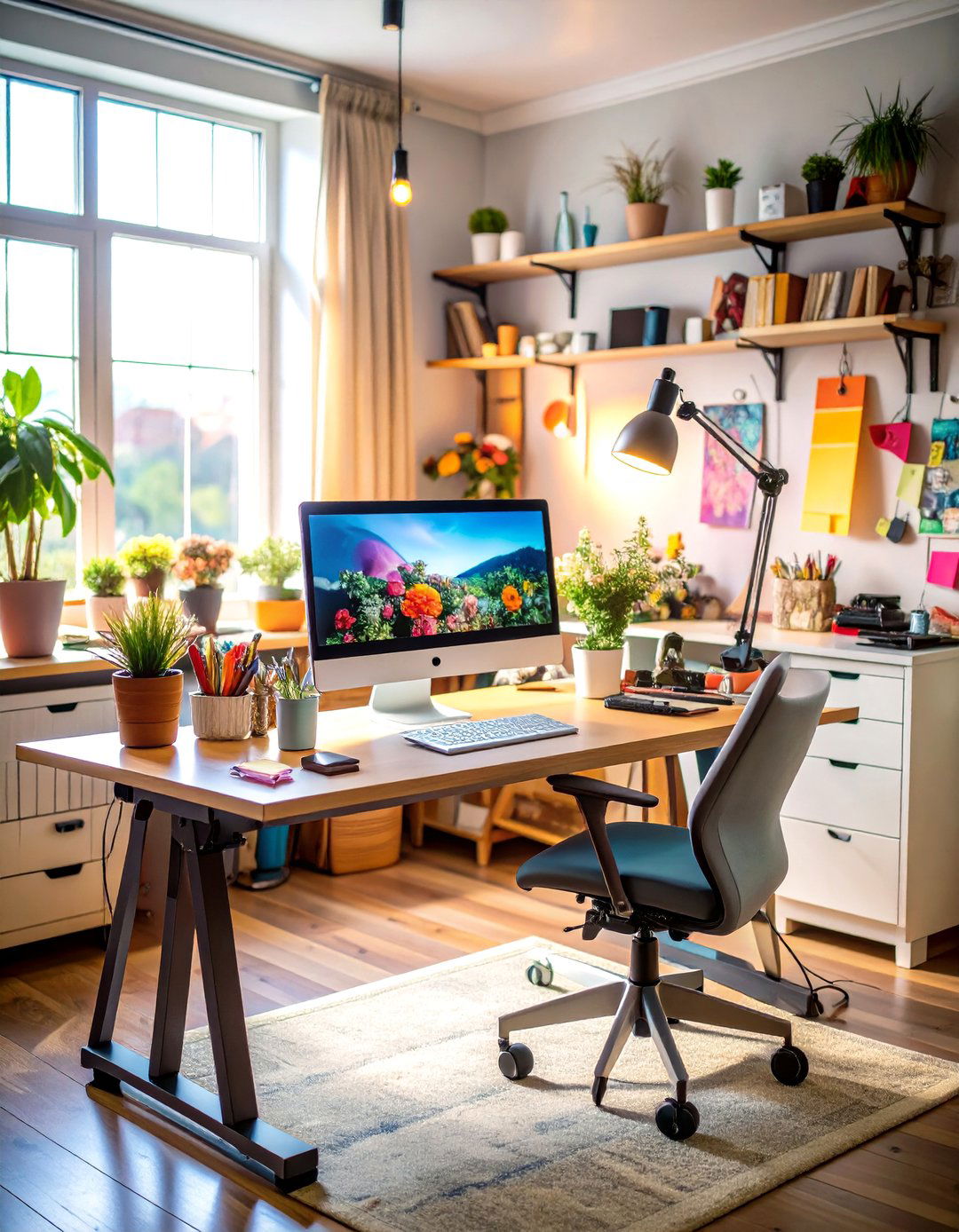 Digital Design Dock for Tech Heavy Crafting - 20 Craft Room Ideas