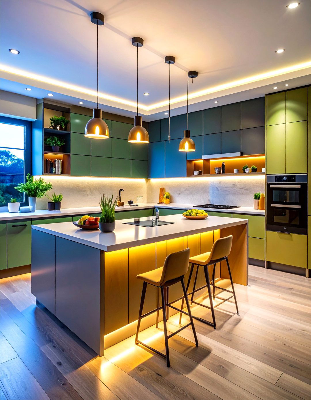 Dimmable Cabinet Lighting for Flexible Control - 20 Cabinet Lighting Ideas