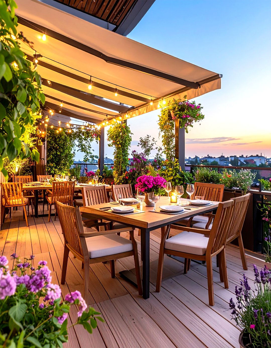 Dining Al Fresco Loft Balcony Restaurant - 20 Loft Balcony Ideas