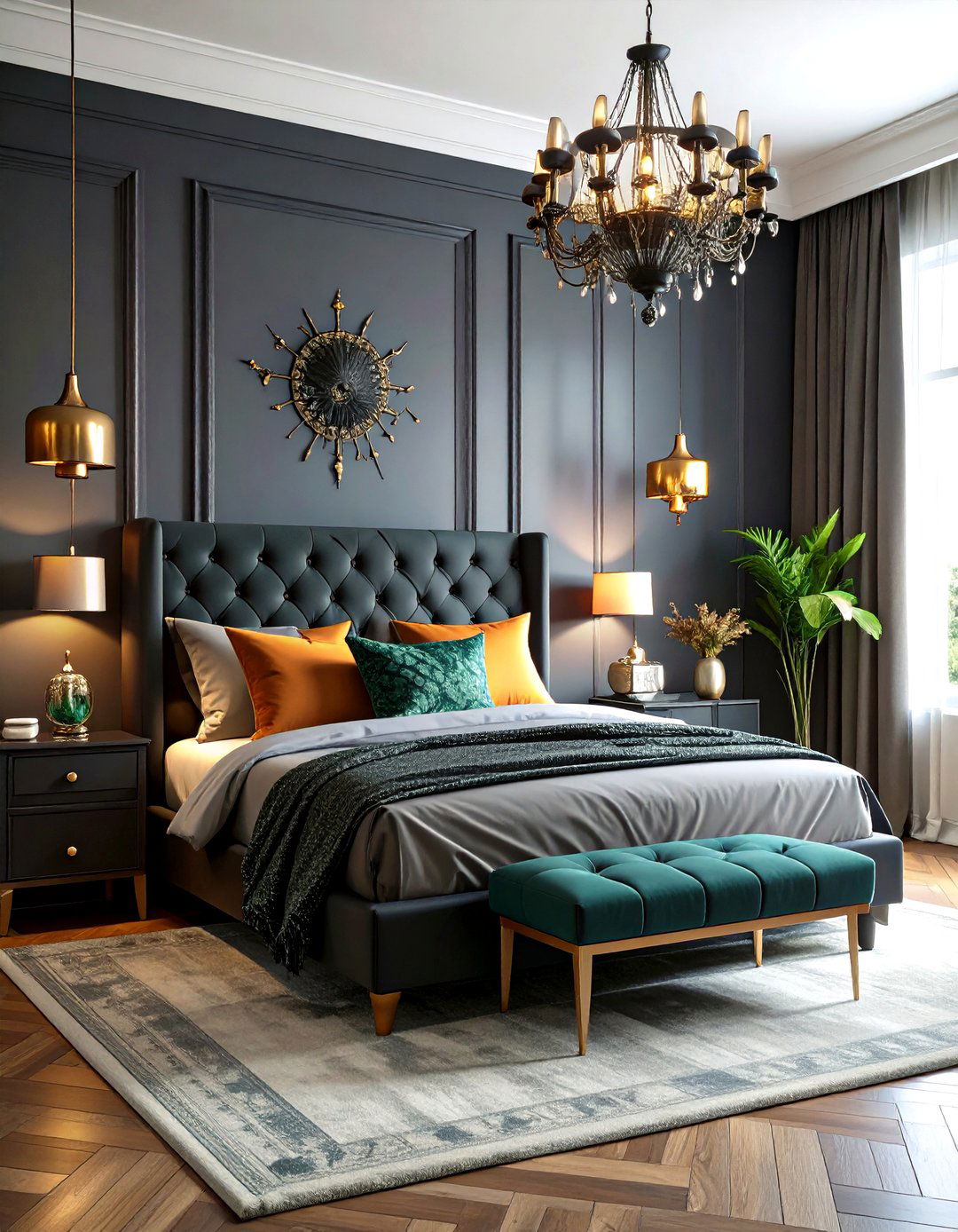 Disney Villains Dramatic Bedroom Statement - 20 Disney Bedroom Ideas