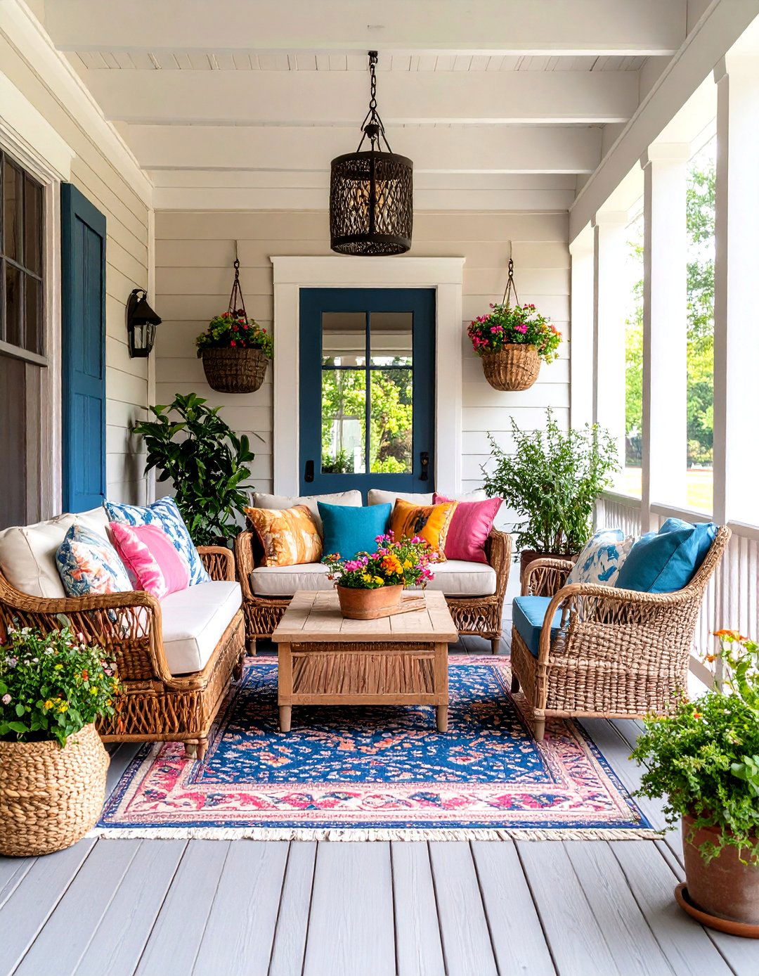 Distinct Functional Areas - 20 Small Screened-in Porch Ideas